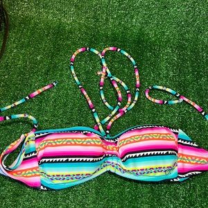 OP Bikini top NEON (medium 7-9)